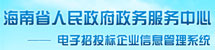 海南省政務(wù)服務(wù)中心電子招投標企業(yè)信息管理系統(tǒng)
